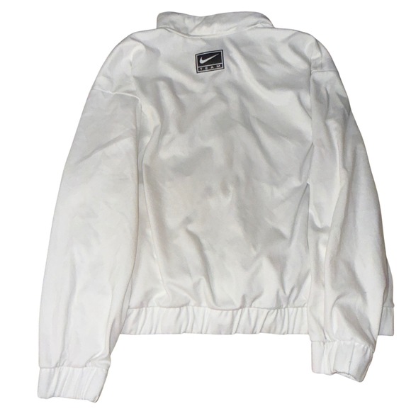 Nike Dri-FIT Women's White Zip Up Track Jacket Size 2X - Picture 4 of 4